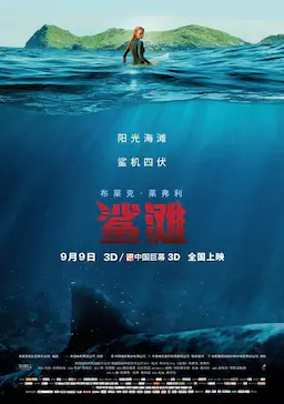 鲨滩海报